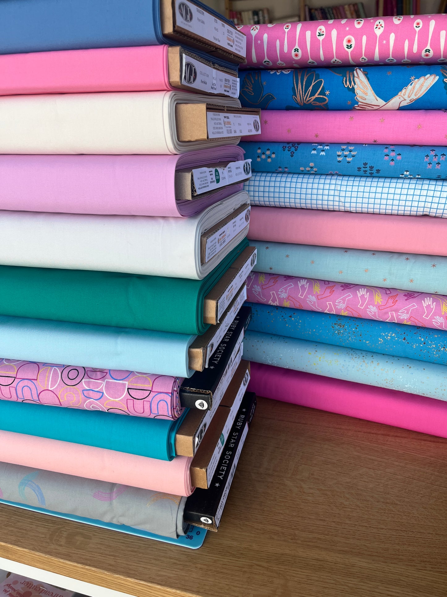 Stella Rose Quilt Kit (Bubblegum)