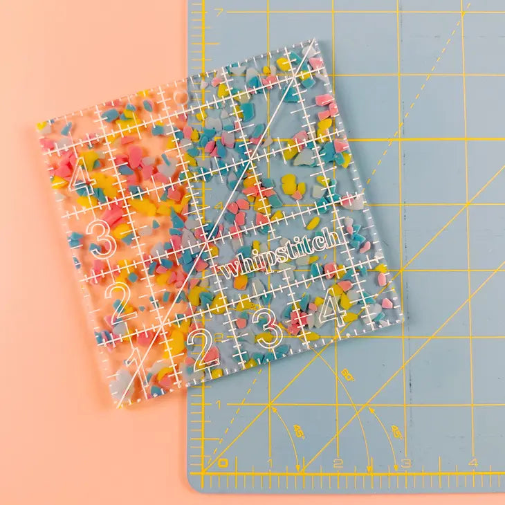 4.5" Square Confetti Quilting Ruler
