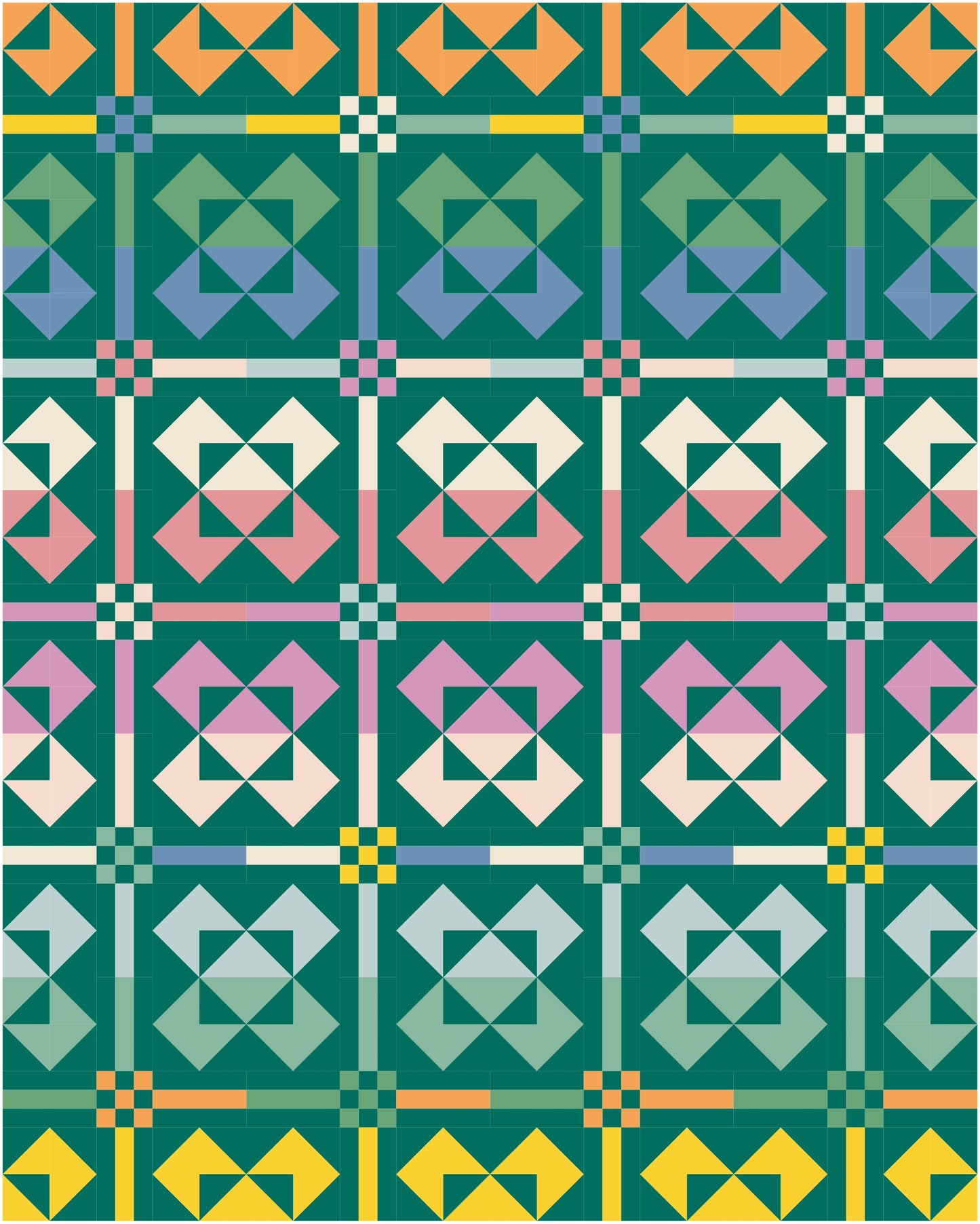 Aurora Quilt Kit (Carnival Games)