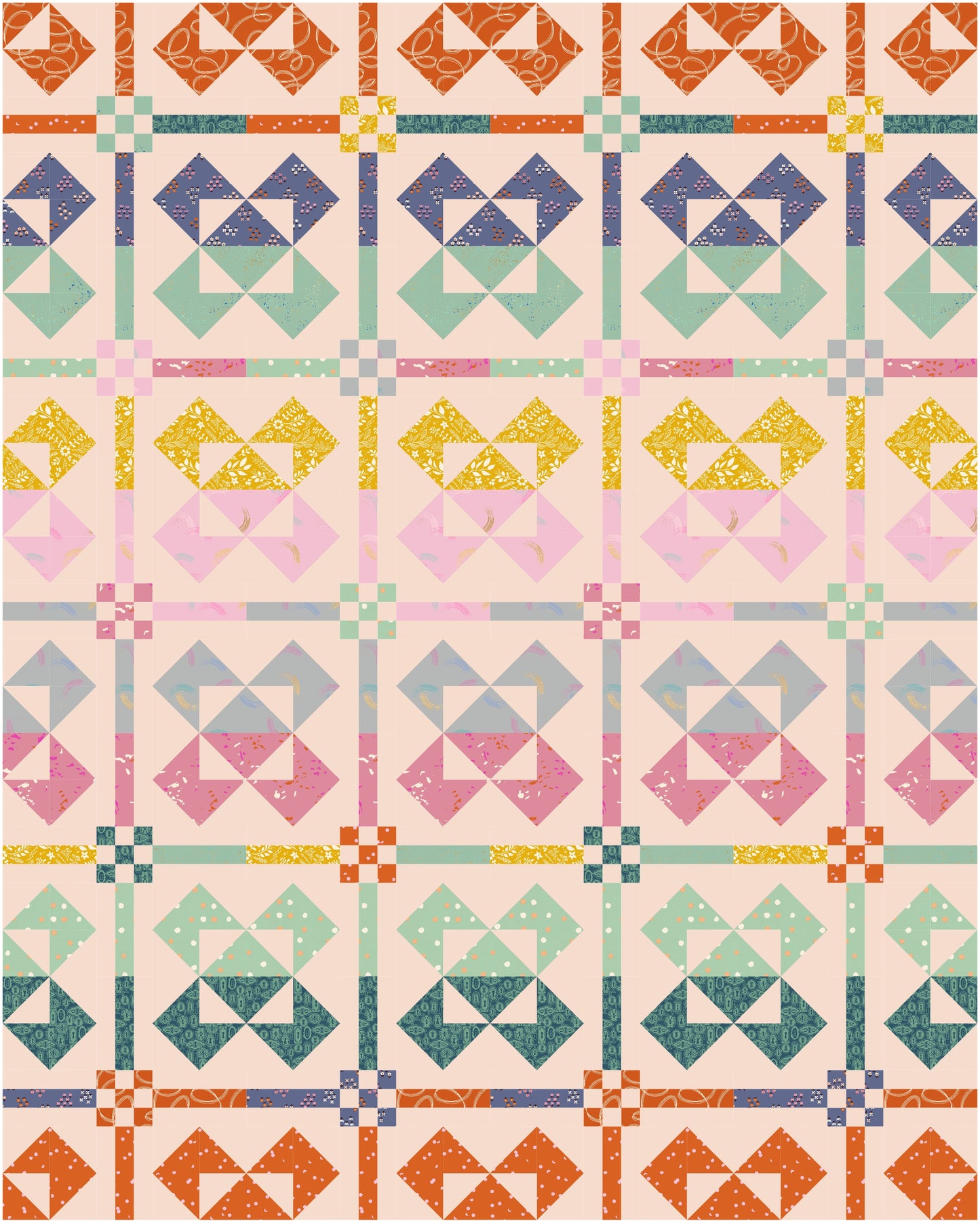 Aurora Quilt Kit (Walk in the Park)