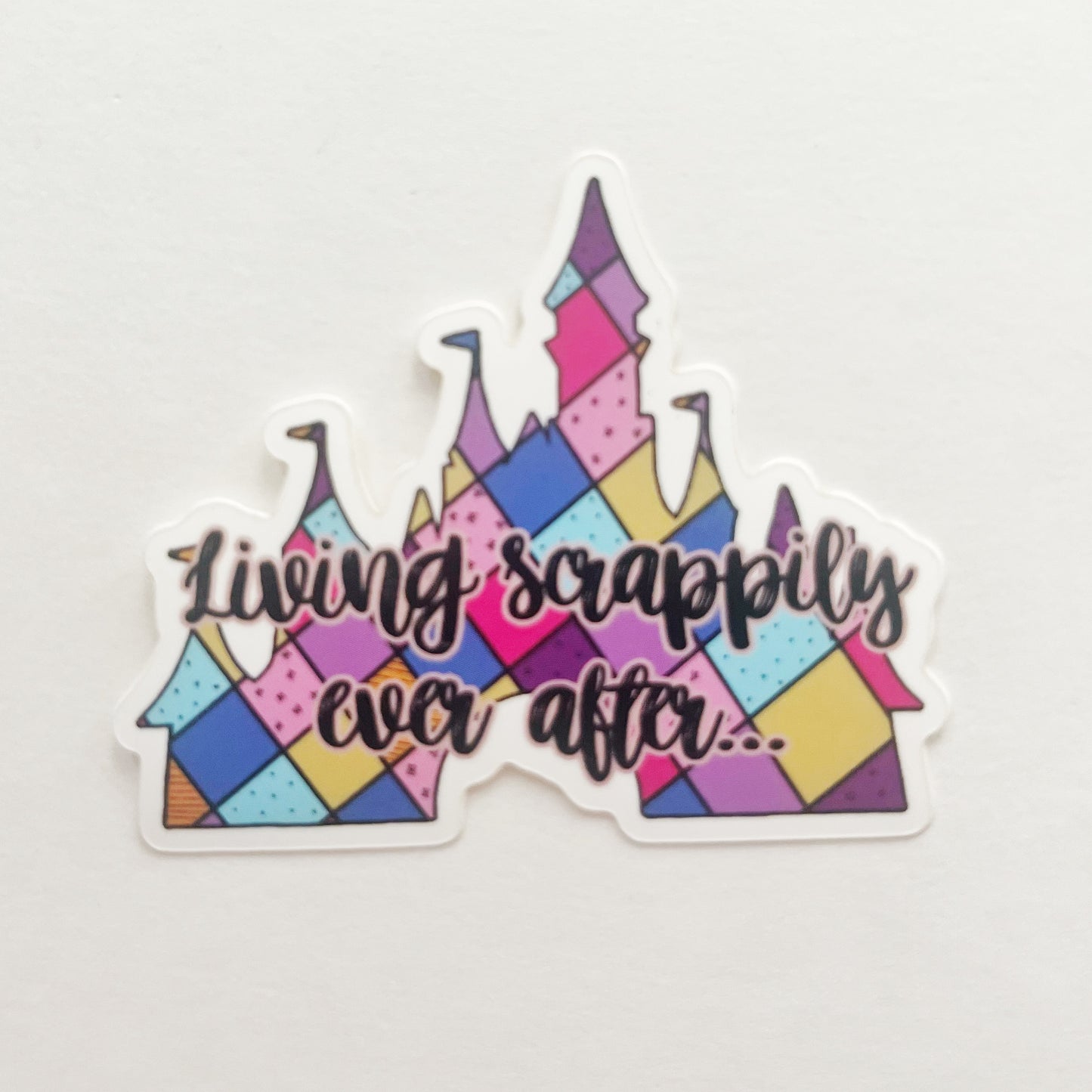 Scrappily Ever After Sticker