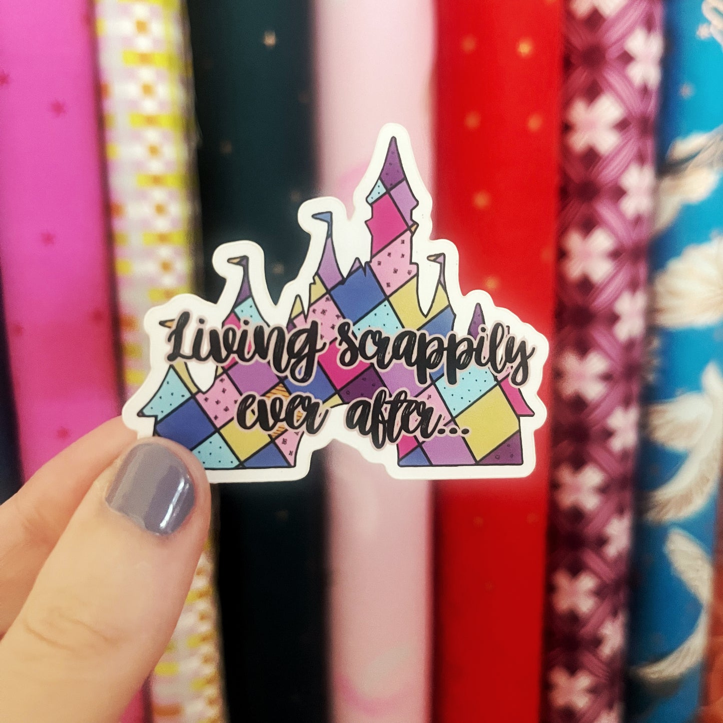 Scrappily Ever After Sticker