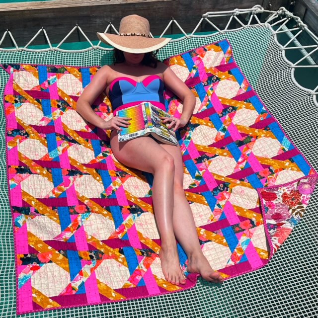 Colorful La Bohème Quilt
