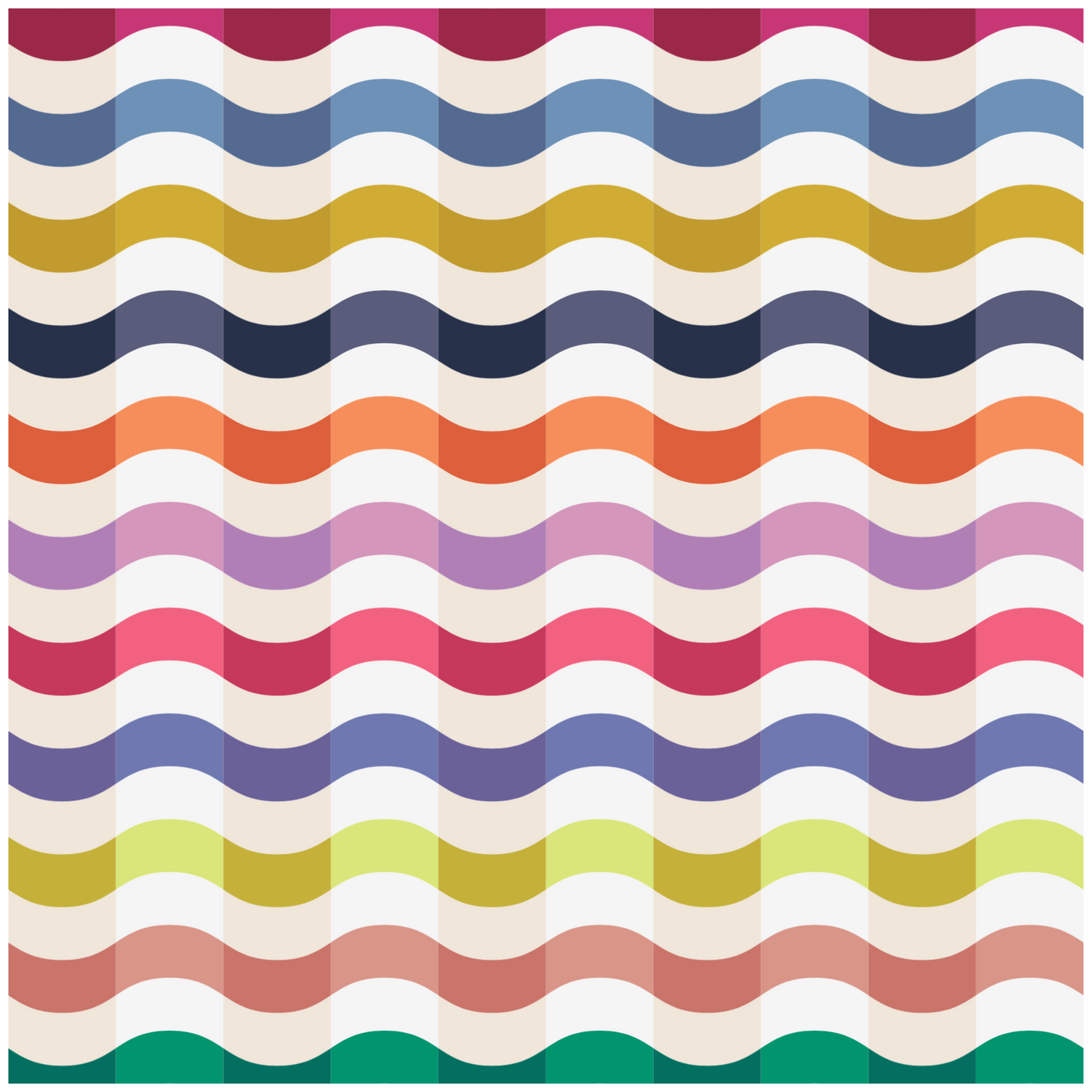 Ripple Chips Quilt Kit (Solids)