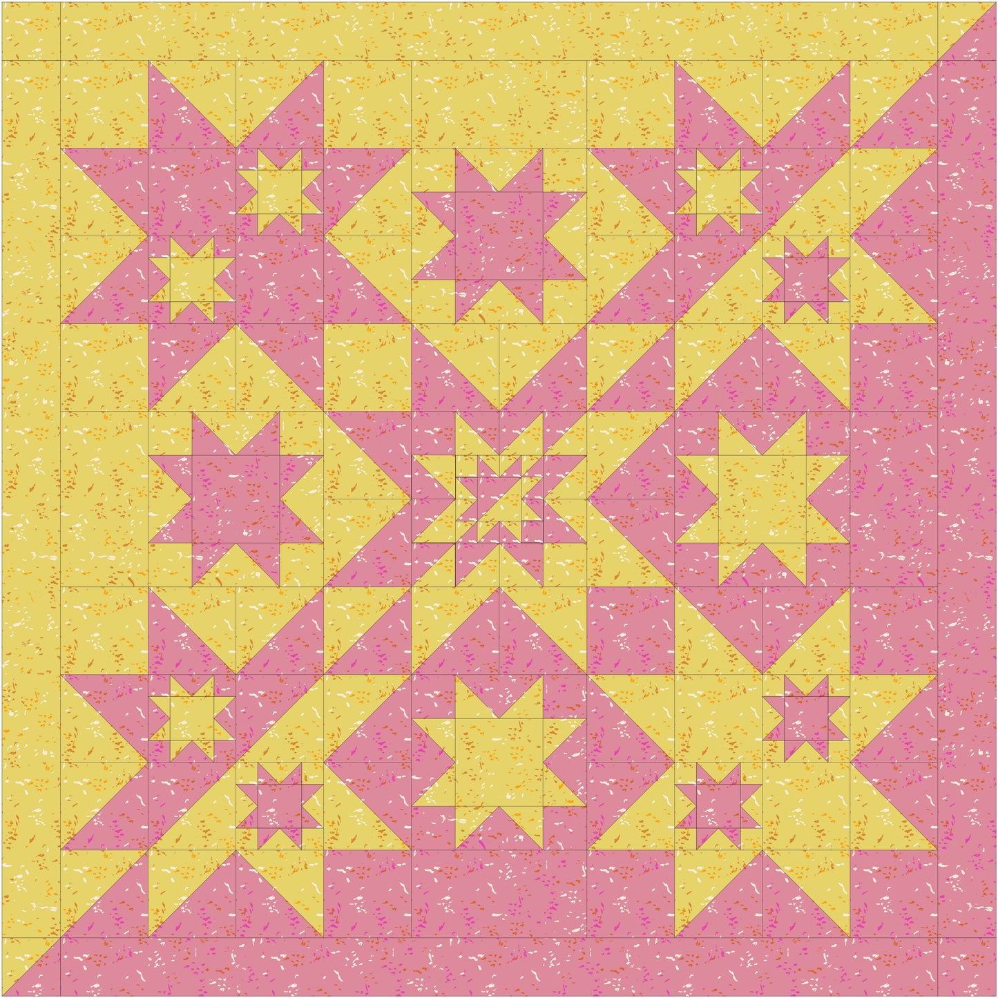 Split Personality Quilt Kit (Brushstrokes)