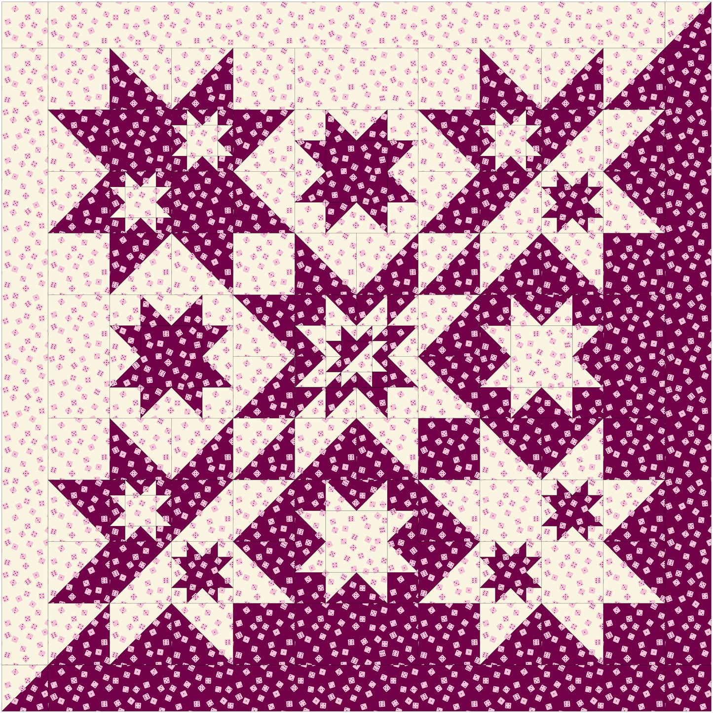 Split Personality Quilt Kit (Farkle)