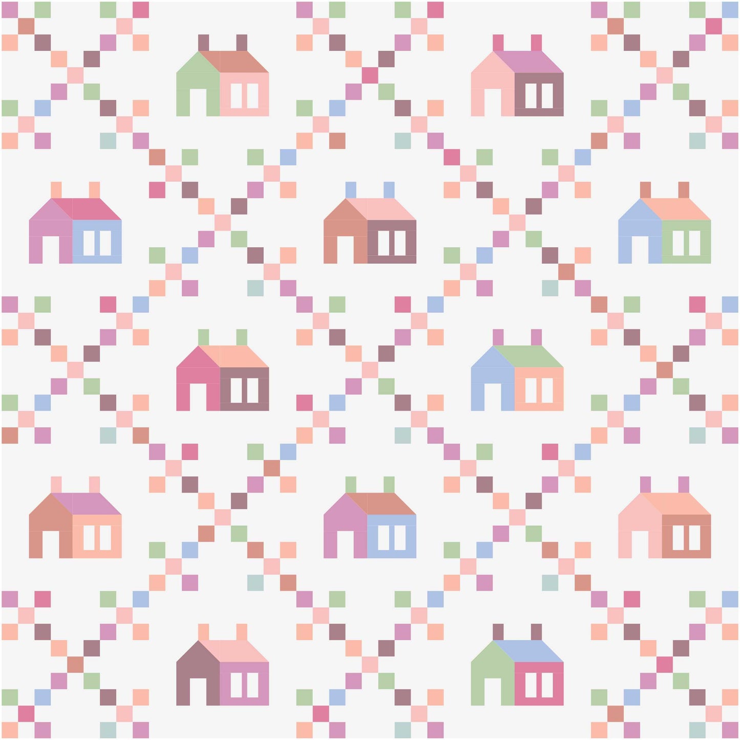 Sugar House Quilt Kit (Stars Hollow) PREORDER