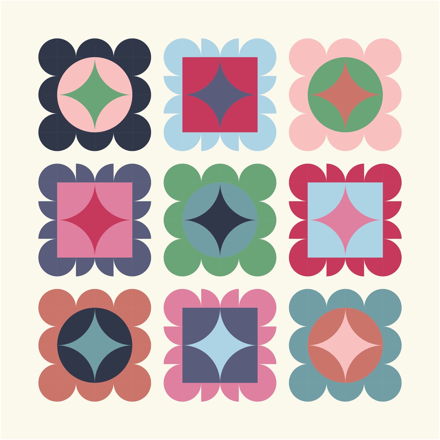 Vintage Bling Quilt Kit (Sweet Cheeks)