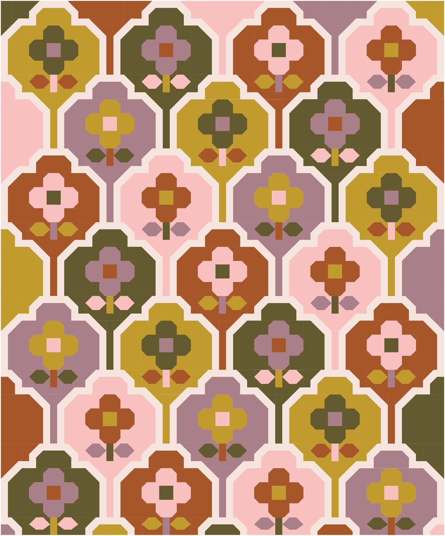 Wallflower Quilt Kit (Velvet Touch)