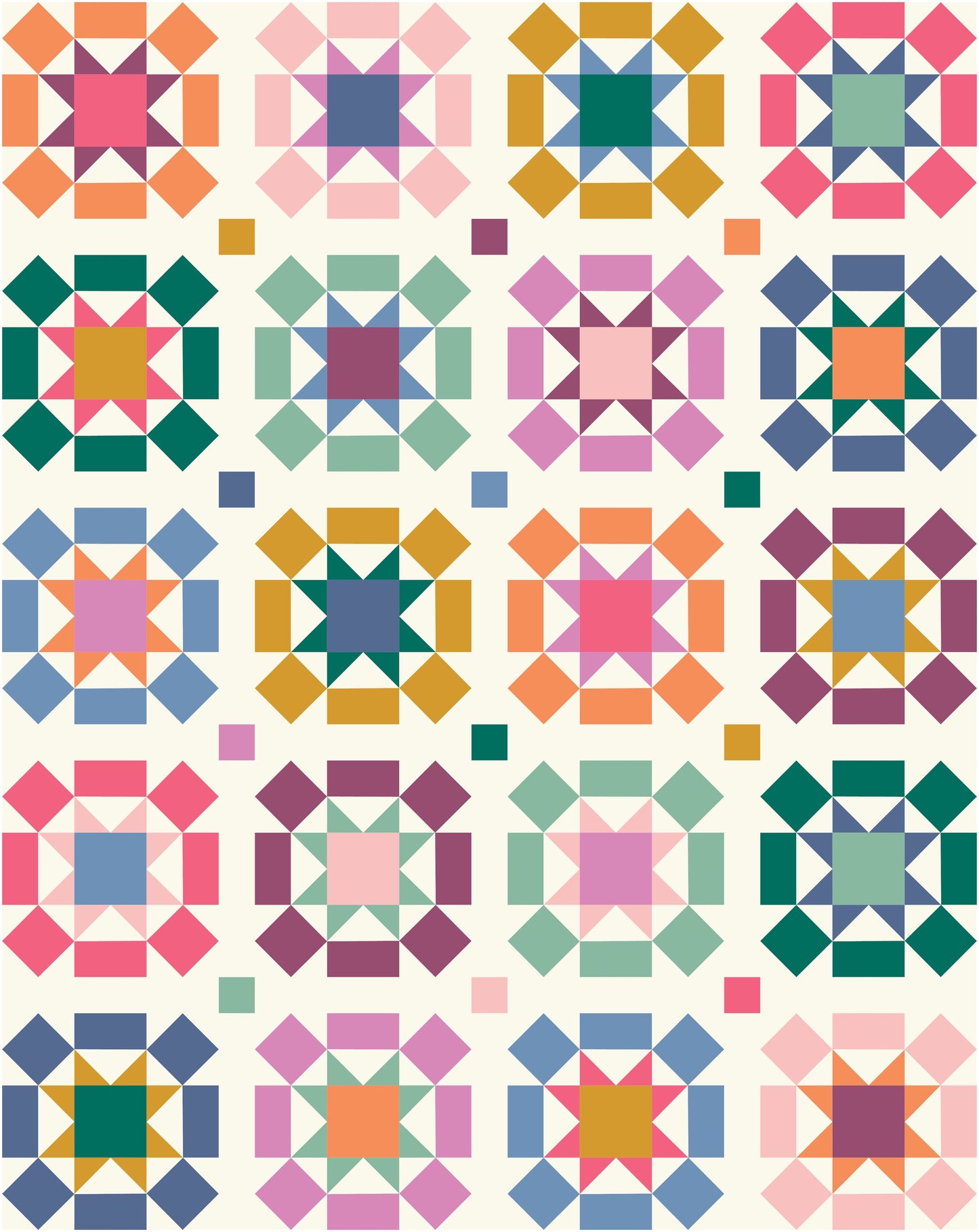 Wildflower Mix Quilt Kit (Superbloom)