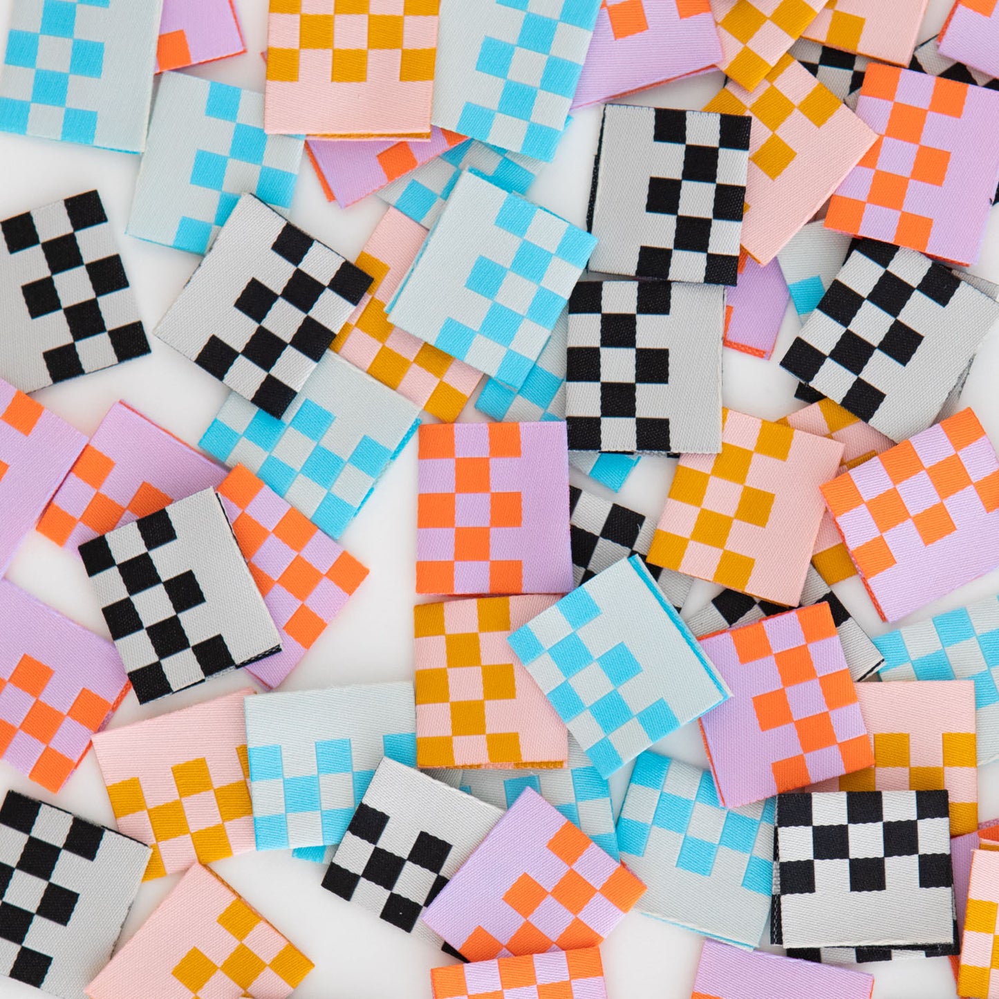 Checkerboard Quilt Labels