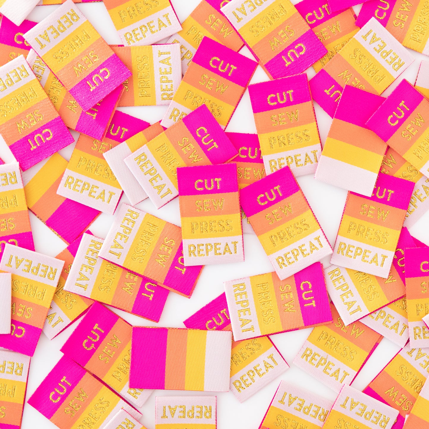 Cut Sew Press Repeat Quilt Labels