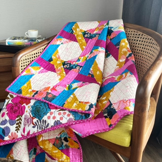 Colorful La Bohème Quilt