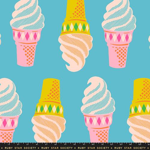 108" Cake Cone - Turquoise WIDEBACK - PREORDER