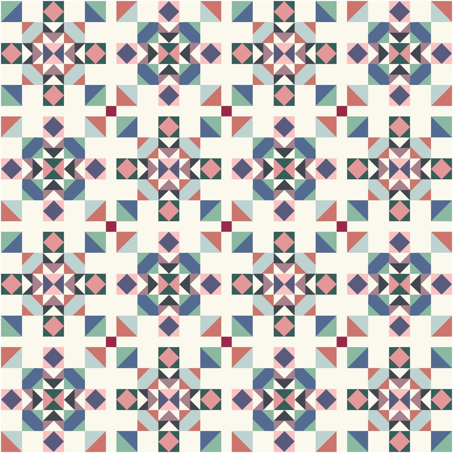 Azalea Valley Quilt Kit (Seaside Pansy)