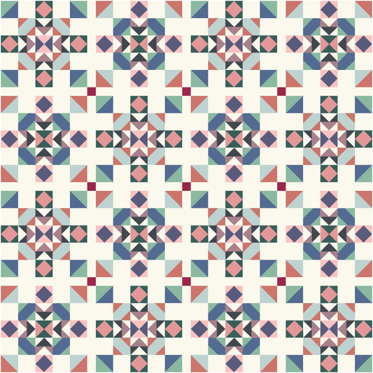 Azalea Valley Quilt Kit (Seaside Pansy)