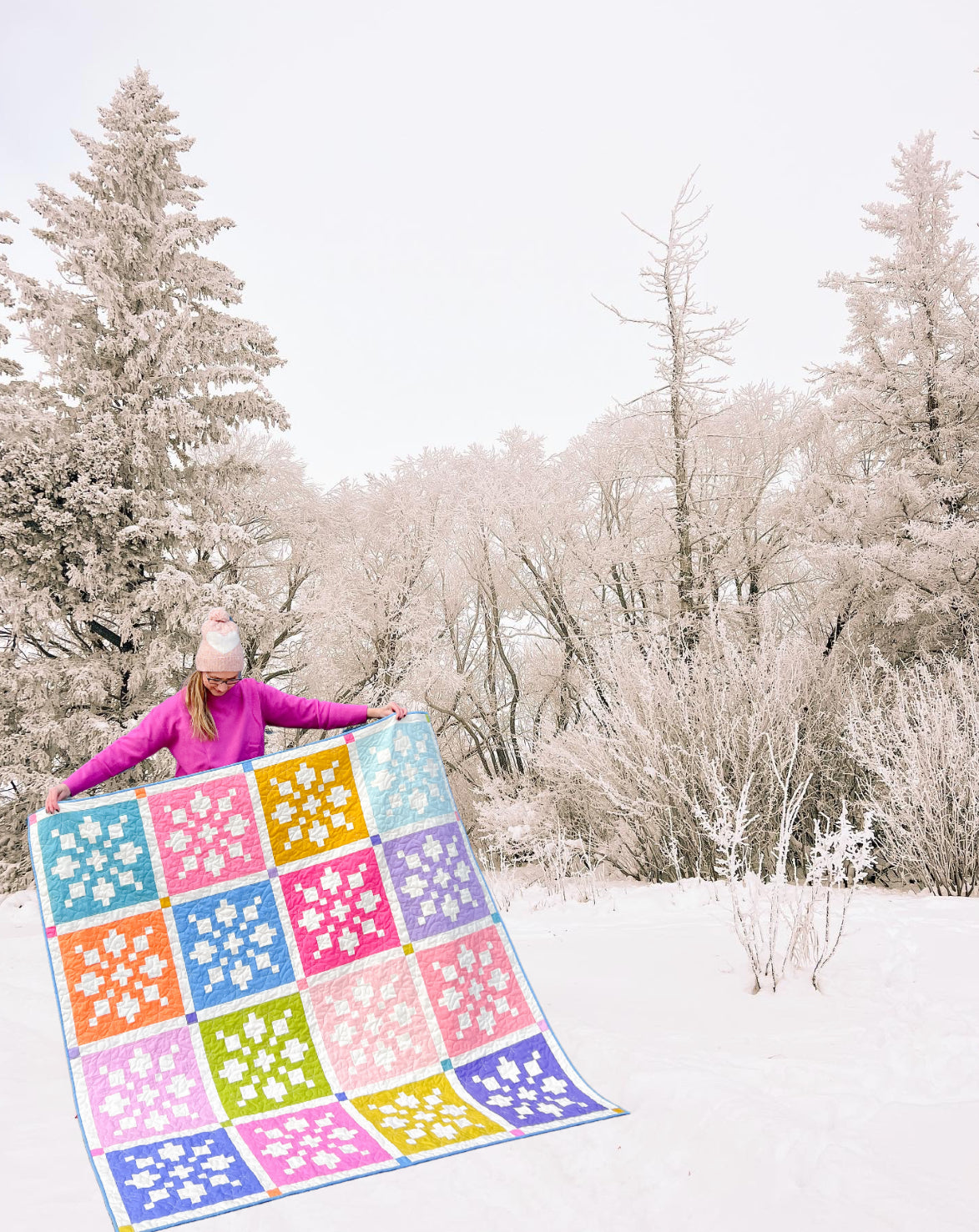 Wintry Quilt Kit (Cover Version)