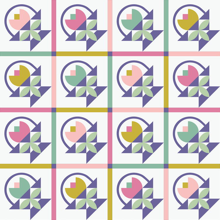 Bloom Basket Quilt Kit (Easter Bonnet)
