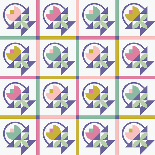Bloom Basket Quilt Kit (Easter Bonnet)