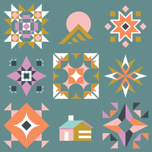 Solstice Sampler 2026 Quilt Kit (Daybreak)