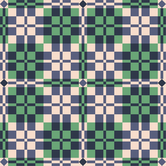 Garden Party Plaid Quilt Kit (Clover)