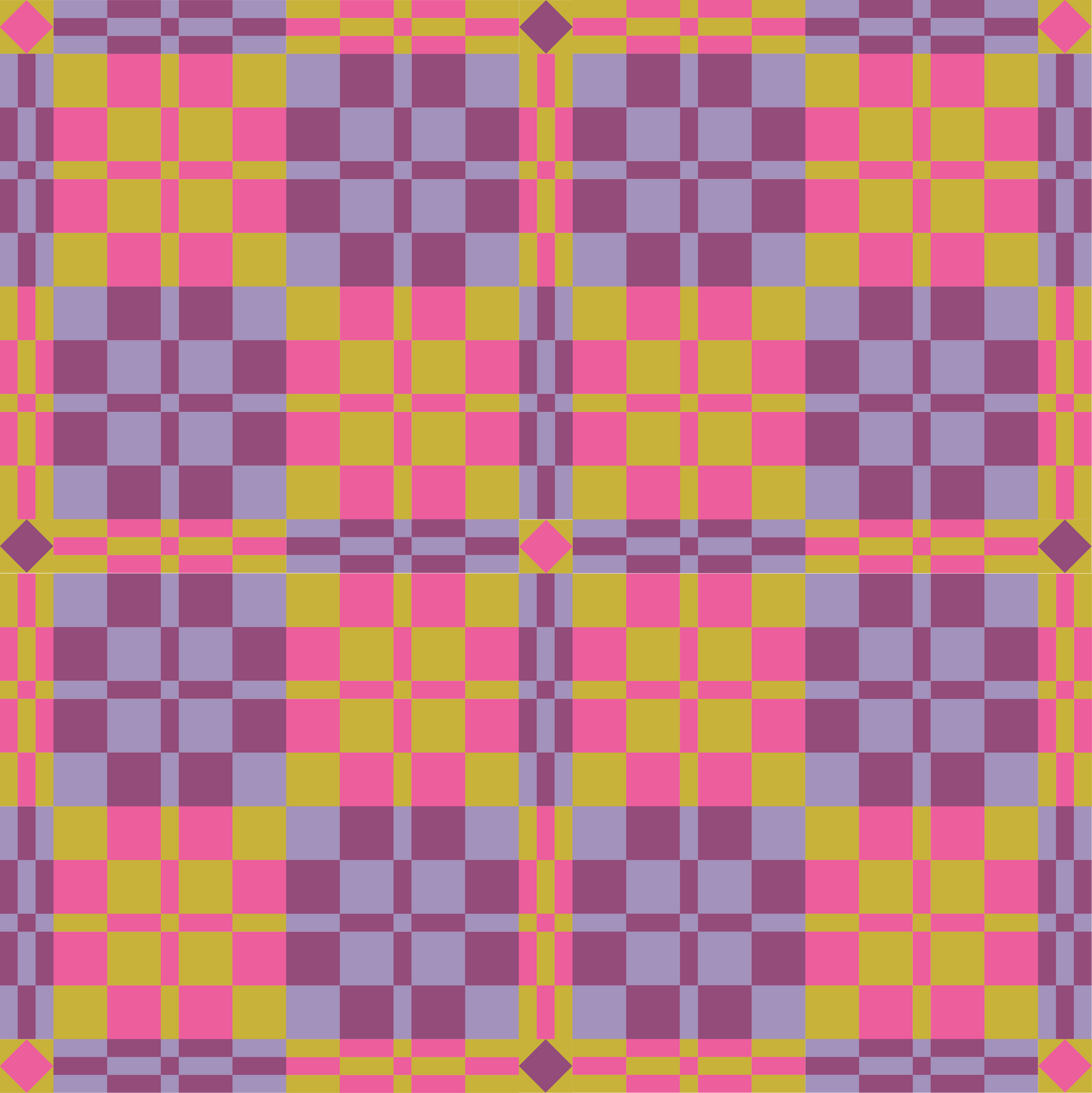 Garden Party Plaid Quilt Kit (Morning Glory)