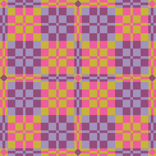 Garden Party Plaid Quilt Kit (Morning Glory)