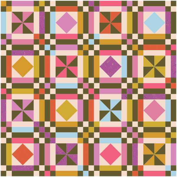 Fairgrounds Quilt Kit (Pickle Jar)