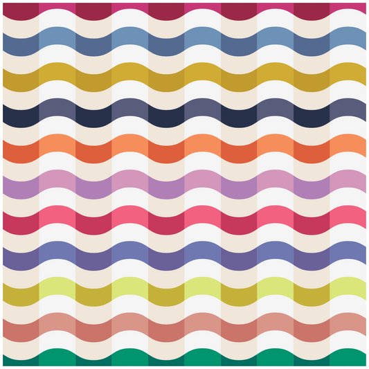 Ripple Chips Quilt Kit (Solids)
