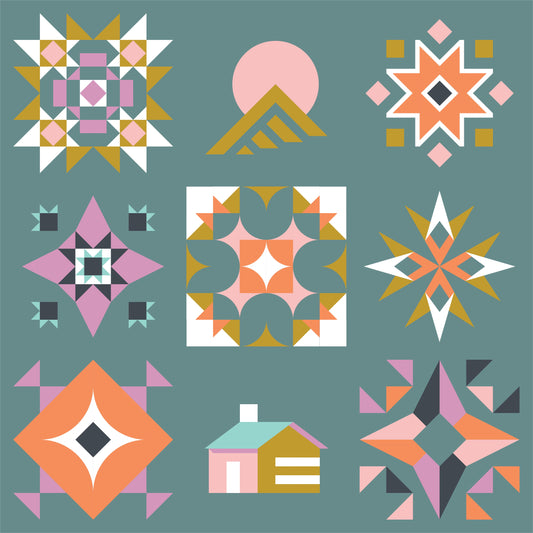 Solstice Sampler 2026 Quilt Kit (Daybreak)