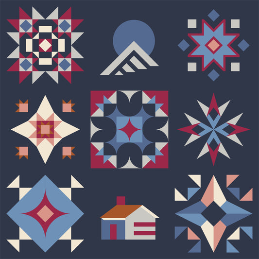 Solstice Sampler 2026 Quilt Kit (Prep School)