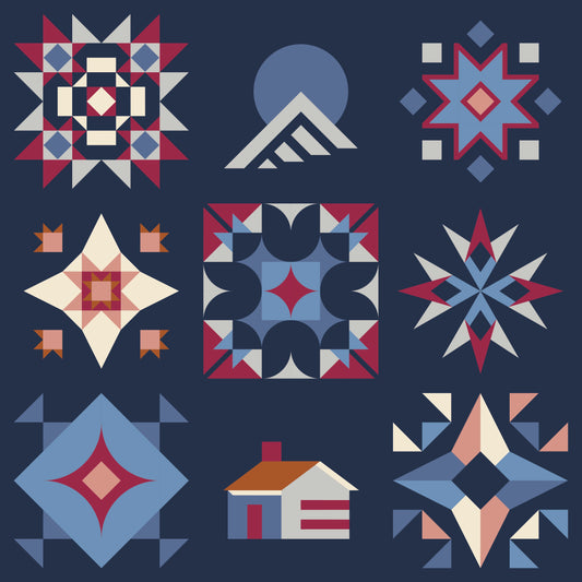 Solstice Sampler 2026 Quilt Kit (Prep School)