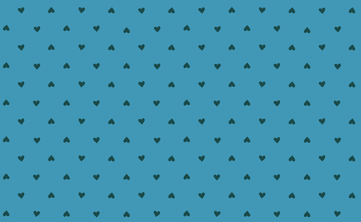 Hearts - Vintage Blue - PREORDER