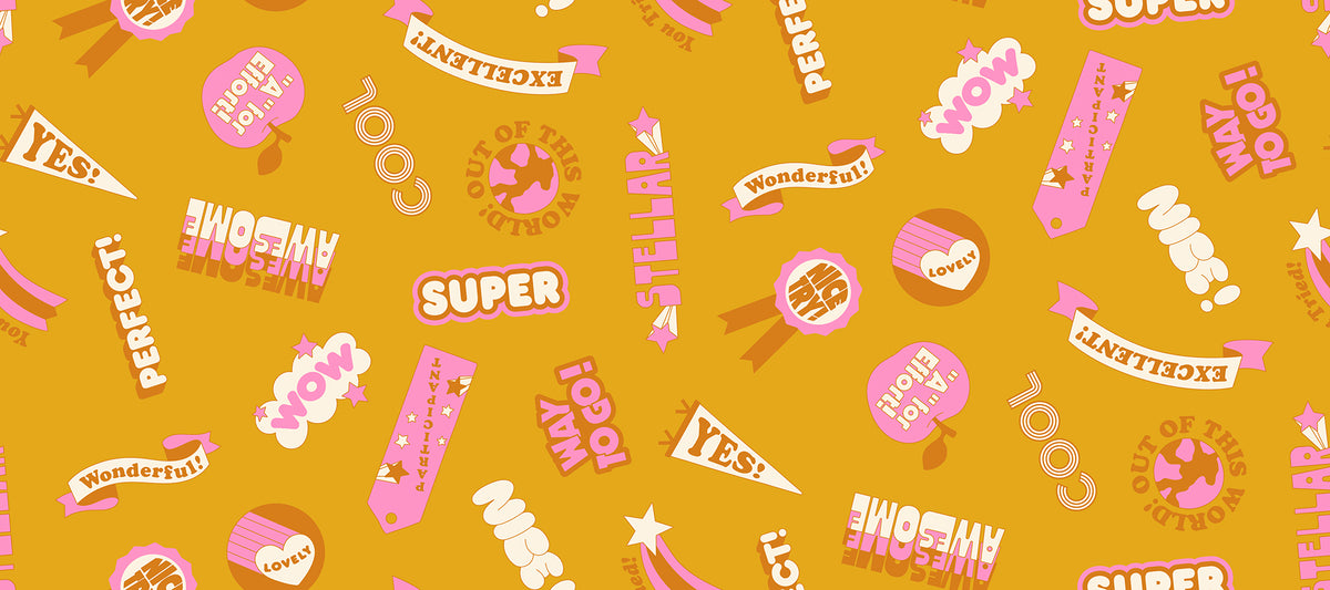 Reward Stickers - Goldenrod - PREORDER