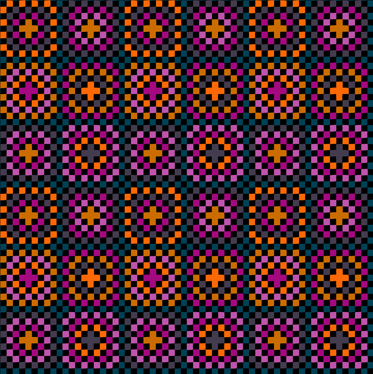 Granny Square - Black - PREORDER