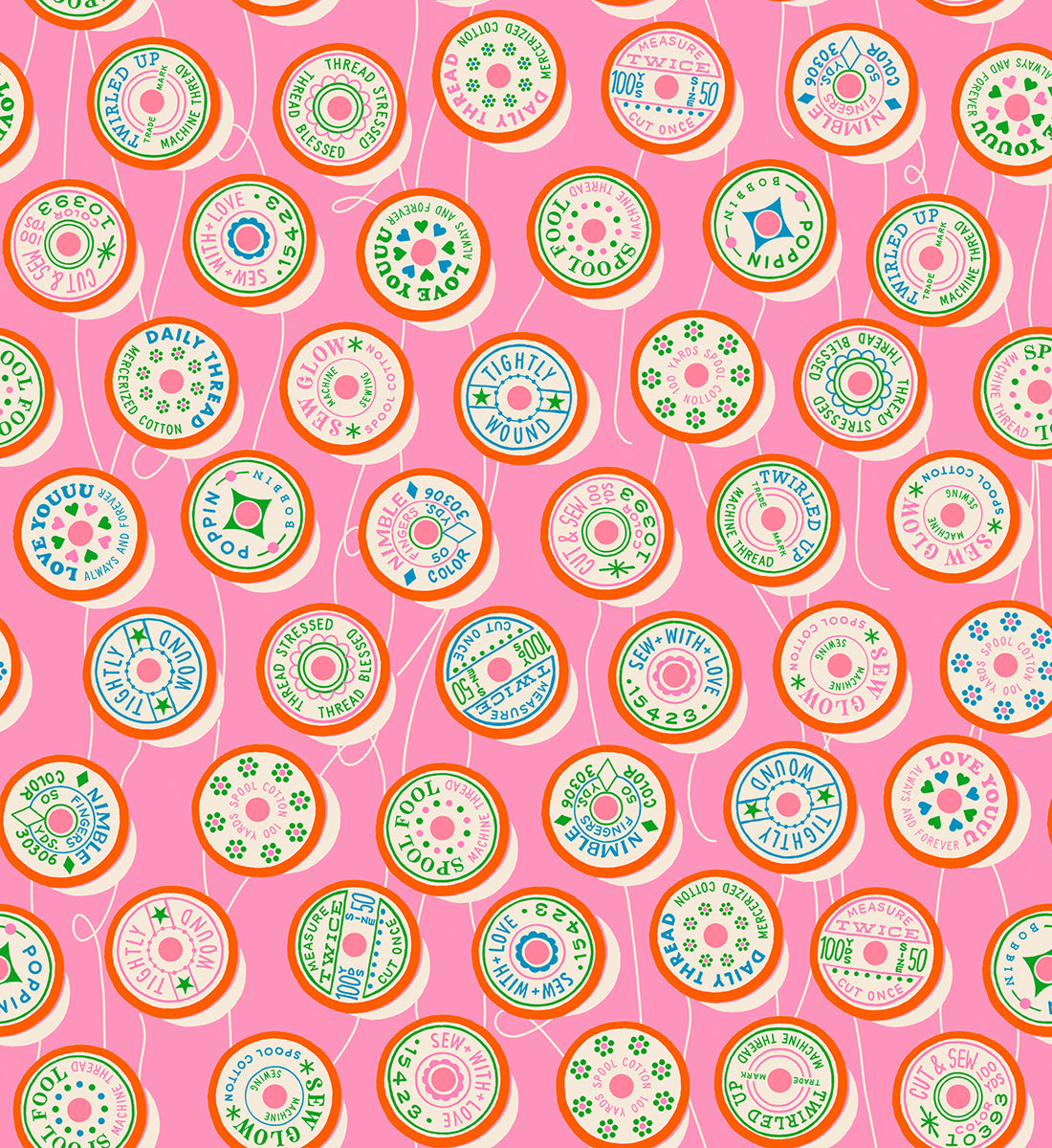 Spools - Flamingo
