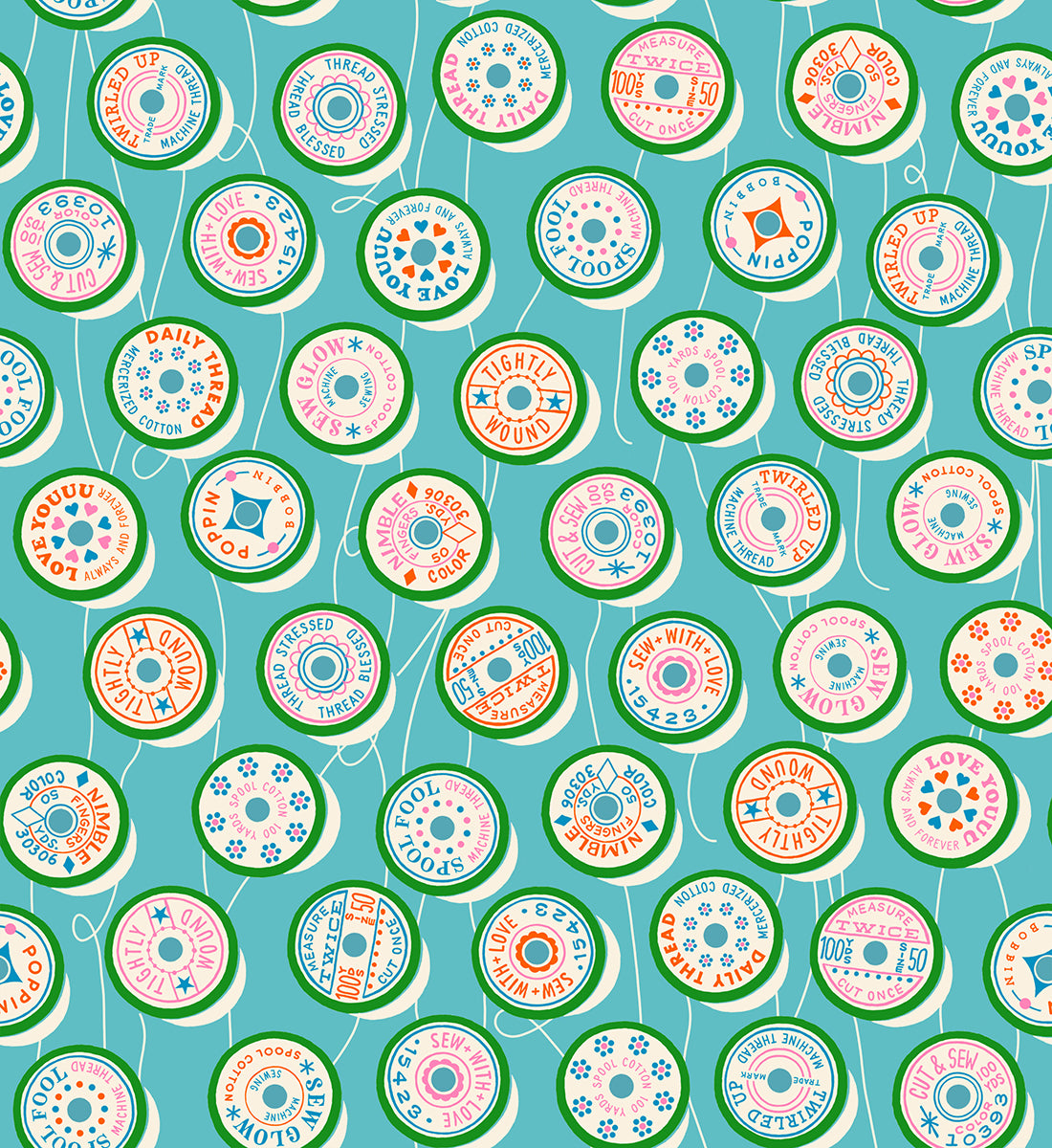 Spools - Turquoise