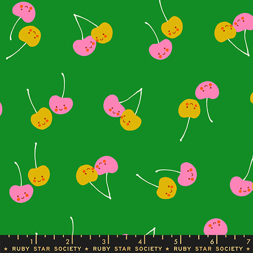 Cherry Friends - Deep Verdant