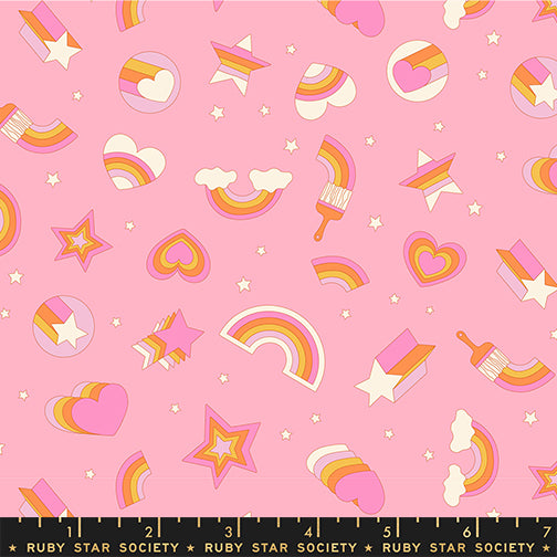 Rainbow Stickers - Rosebud - PREORDER