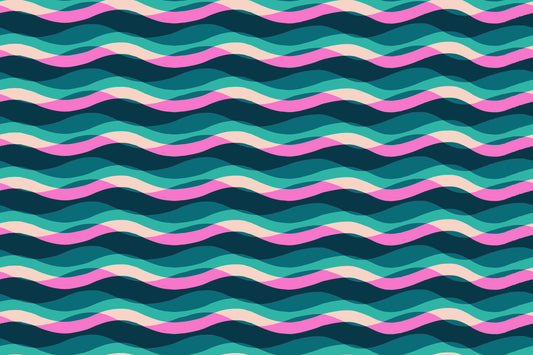 Poolside Waves - Peacock