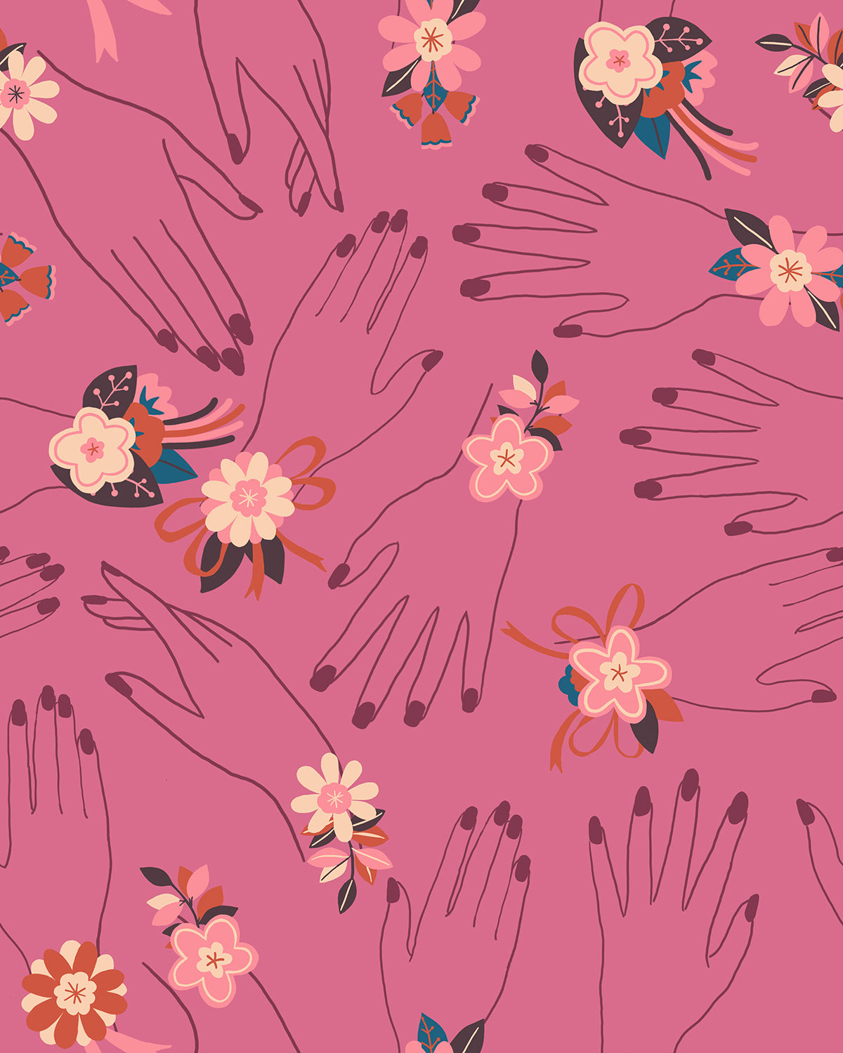 Corsage - Hibiscus - PREORDER