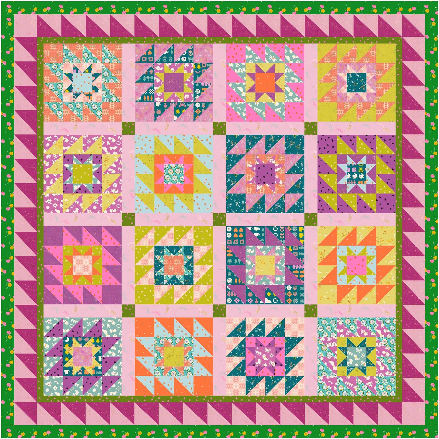 Stella Rose Quilt Kit (Funkadelic)