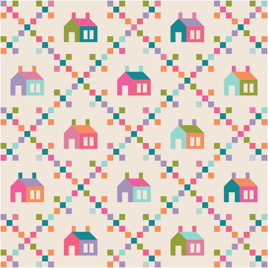 Sugar House Quilt Kit (Block Party)