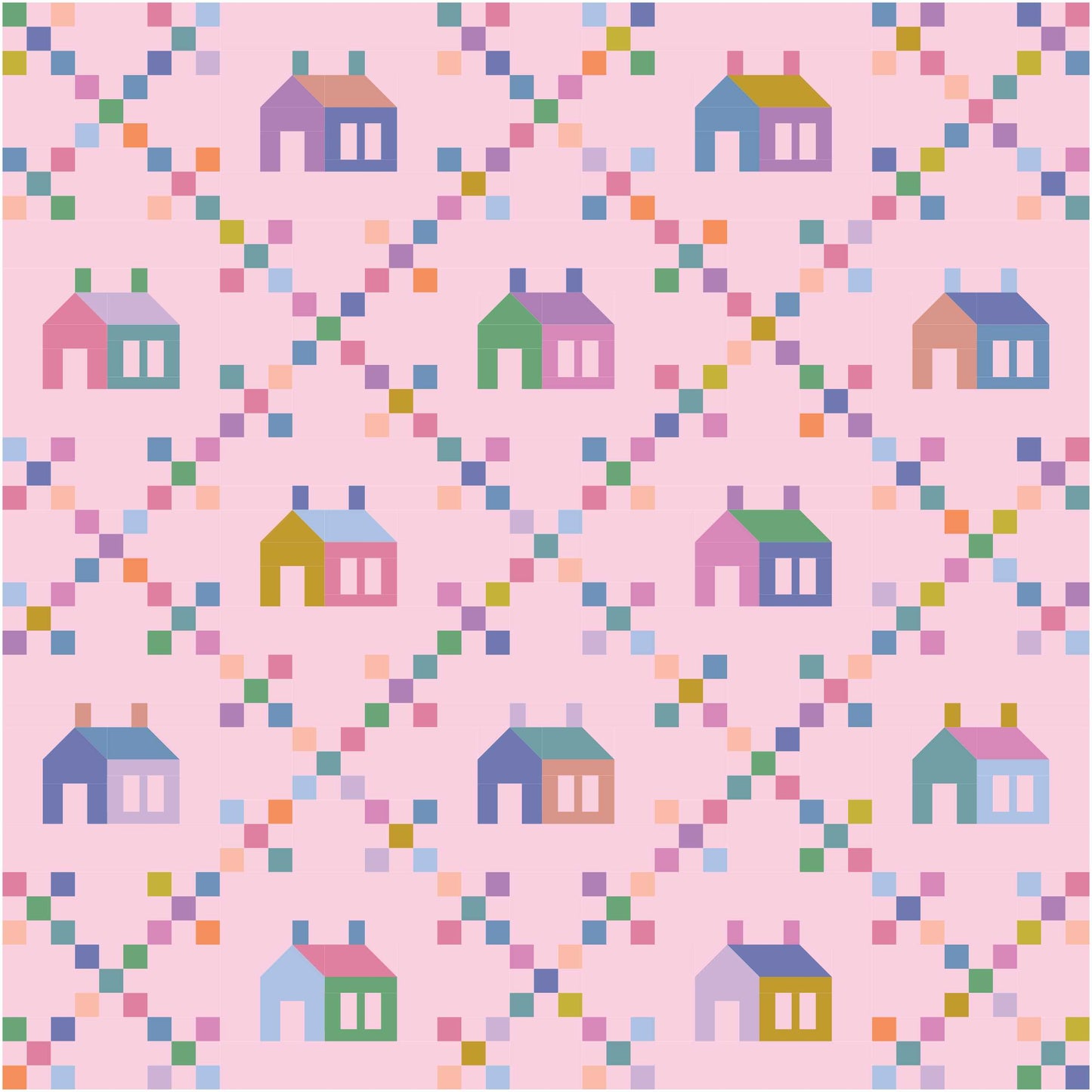 Sugar House Quilt Kit (Cover Version)