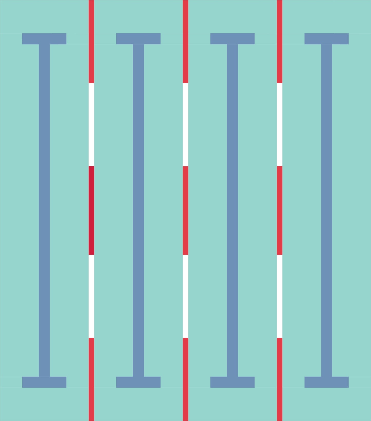 Swimming Pool Quilt Kit