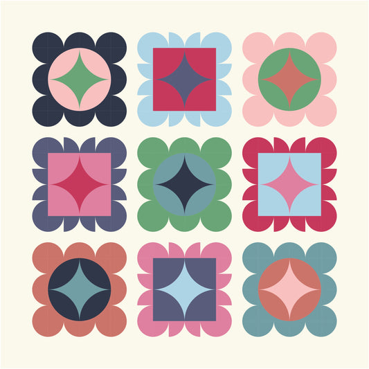 Vintage Bling Quilt Kit (Sweet Cheeks)