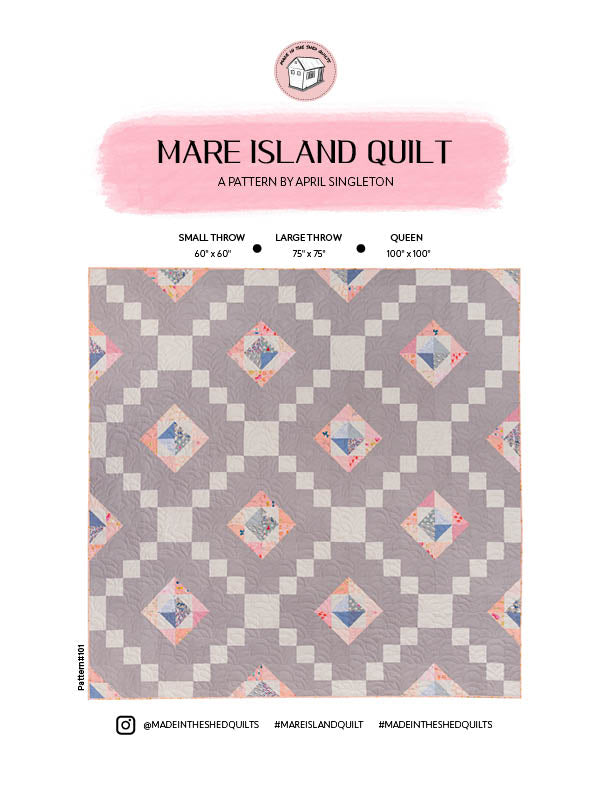 Mare Island Quilt Pattern (PDF Download)